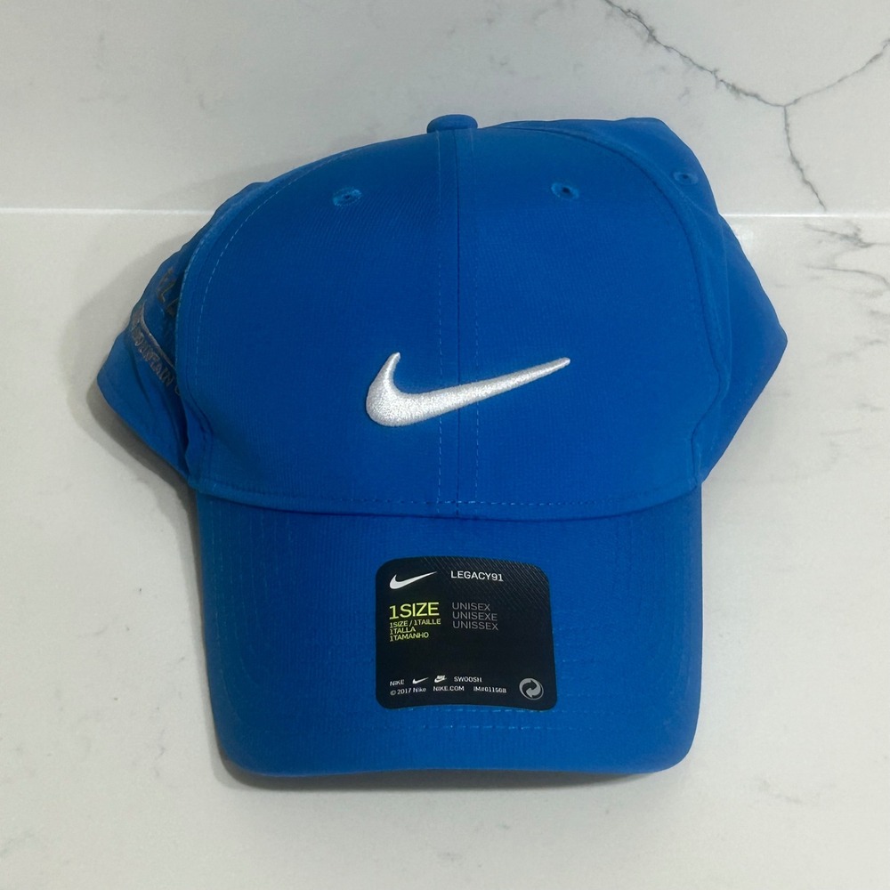 Nike‎ Legacy91 Golf Hat Blue Celebrity Invitational Table Mountain Casino 892651
